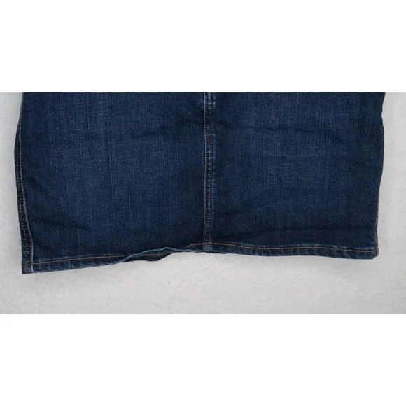 Zara Kids Girls Dark Wash Denim Skirt Sz M Outdoor Summer Spring Vacation Glam - Picture 4 of 8